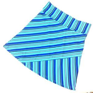 Tehama Women's Fantastic Skirt Two Tone Blue Aqua Sz S